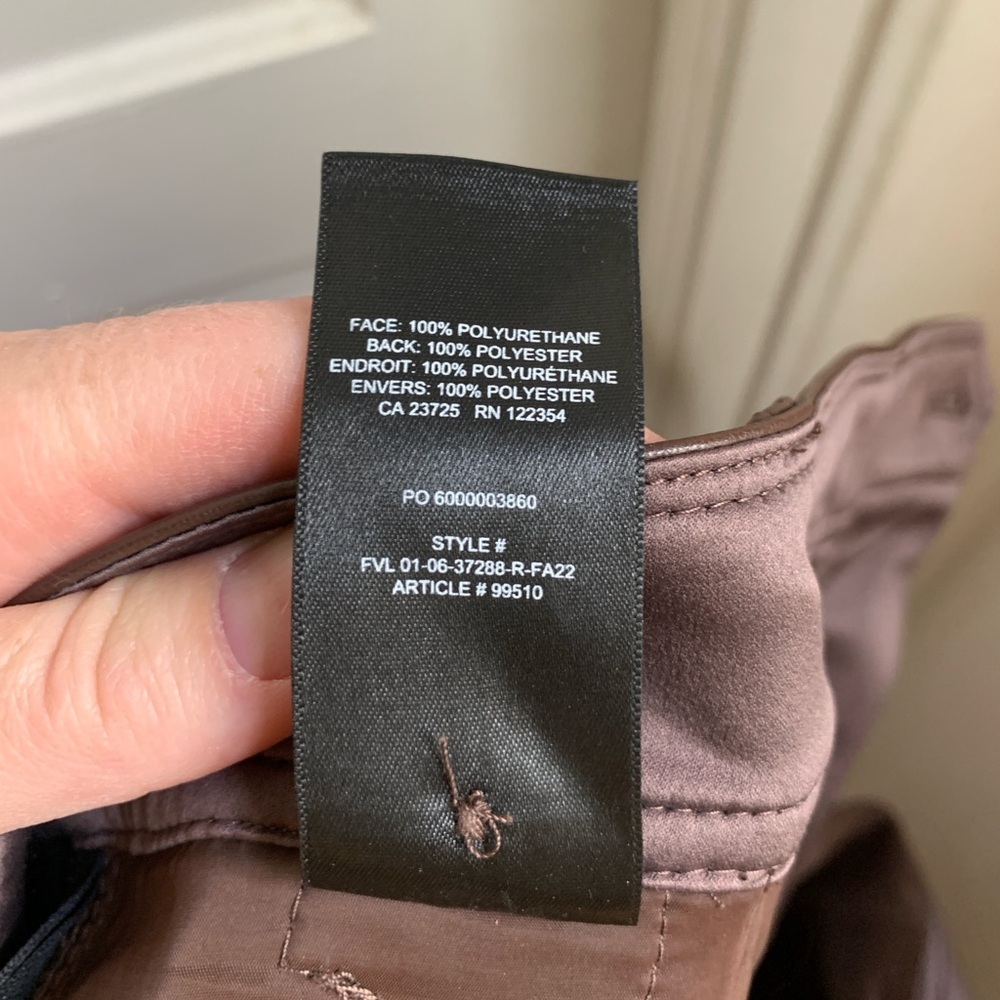 Aritzia Babaton Command Trouser Chocolate Brown Size 8 - Picture 8 of 9